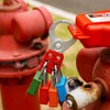 BOZZYS Lockout Tagout Locks 12-Pack｜OSHA White Loto Locks Keyed Alike｜12