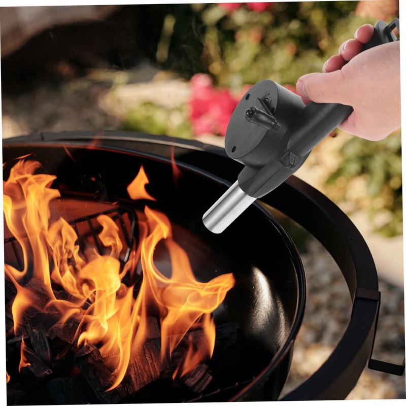 Levemolo Hand Crank Air Blower for Bbq Efficient Outdoor Blower