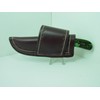 Custom Leather Cross Draw Knife Sheath That Fits a Buck