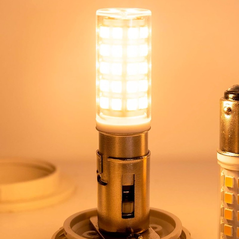 HQRP Navigation and Anchor Light Ba15d Bayonet Base 24LEDs Dual