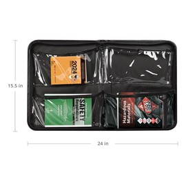 Regulatory Essentials Handbook Kit & Portfolio - Truck Driver Essential Reference Pack Includes ERG, FMCSR, and Hazardous Materials Handbooks - J. J. Keller & Associates