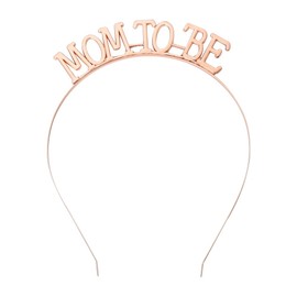 Guqqeuc Mom to Be Headband for Baby Shower Tiara Gender Reveal Party Hair Accessories for 1st Time Mommy to Be Hairbands Gifts for New Mother Gifts for Sister Friends