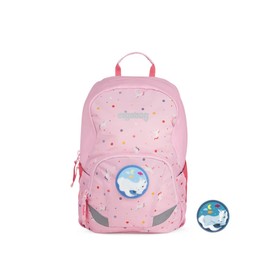 ergobag Unisex Kinder Ease Kids Backpack Rucksack, Fantasy (Rosa), Einheitsgröße