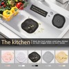 2 Pack Drain Hair Catcher Silicone Bathroom Accessories Shower Drain