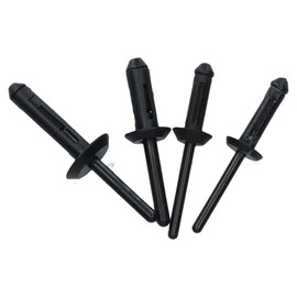 Plastic Pop Pot Riveter Rivet Fastener Gun for Car Trims Carpets Seats 40 Rivets