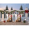 Doobicy 2 Pack Christmas Horse Pillow Covers 20”x20” Rustic Farmhouse