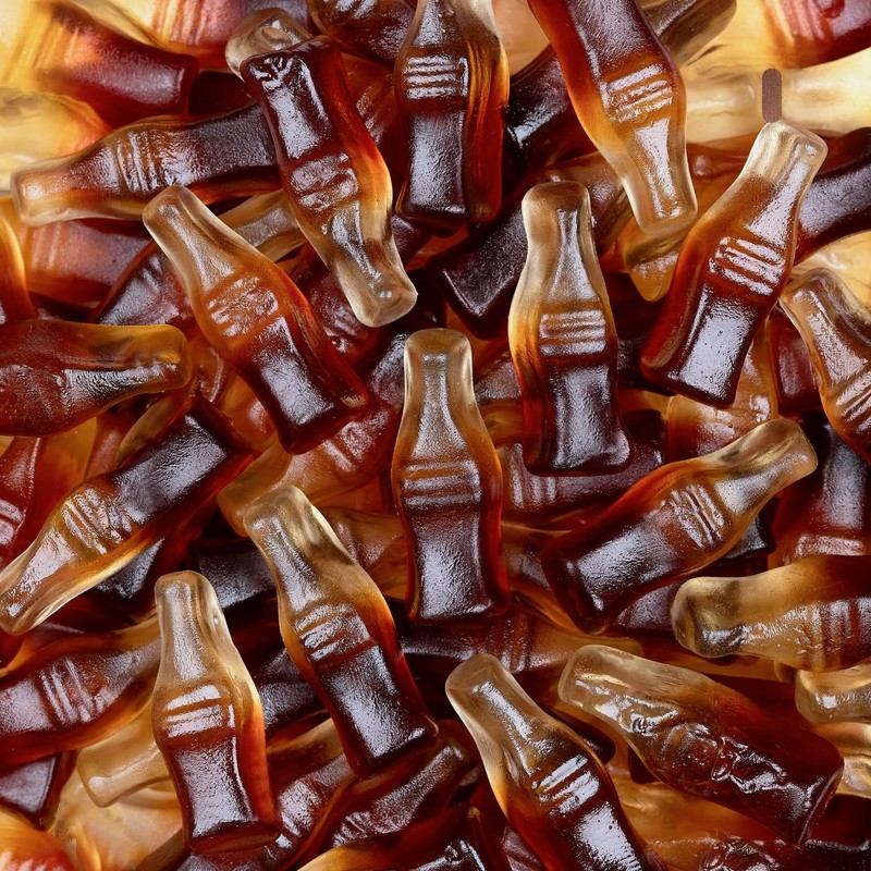 Kervan Candy Bebeto Cola Bottles - Soft & Sweet Gummy