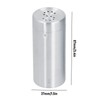 2pcs Spice Jar Stainless Steel Seasoning Bottle Salt and Pepper