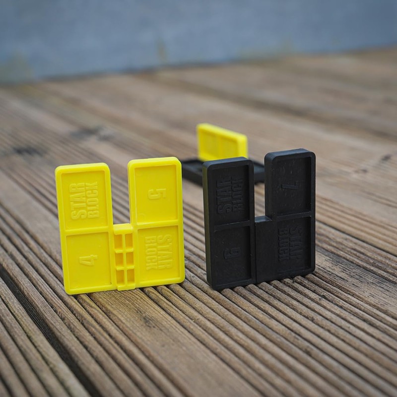 Starblock - Wooden Decking Spacers for 4/5/6 and 7mm Decking