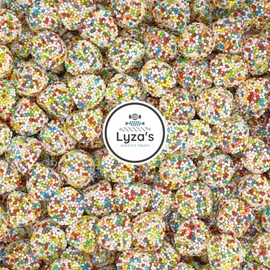 Rainbow Berries - Chewy and Crunchy Berry Flavored Gummies - 4.4 LB Bag By Lyza's Sweets & Treats
