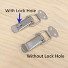 4 PCS Stainless Steel Tension Clasp Latches – Spring Toggle