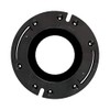 Oatey 43586 Spigot Fit Closet Flange, 4 in, Abs, 4-Inch