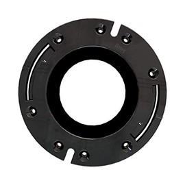 Oatey 43586 Spigot Fit Closet Flange, 4 in, Abs, 4-Inch