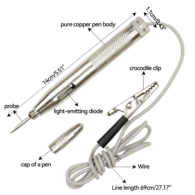 AUTOXBERT Wire Extractor Pin Car Terminal Removal Connector Tool/Kit Repair