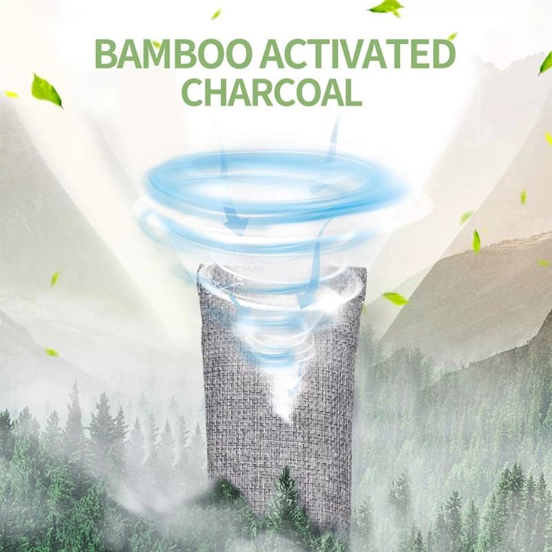 Vitscan 16 Pack Bamboo Charcoal Air Purifying Bag, Activated Charcoal