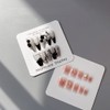 30Pcs Empty Nails Display White Cardboard Nail Tips Display Card