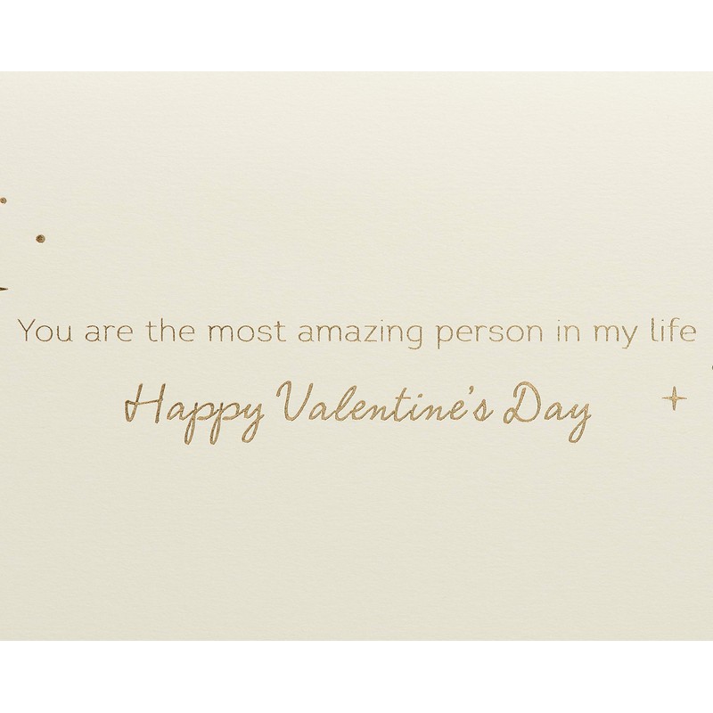 Papyrus Romantic Valentine's Day Card (Most Amazing Person)