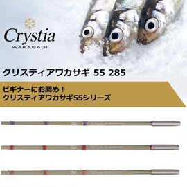 ダイワ(DAIWA) 穂先 クリスティア ワカサギ 55 285 SSS