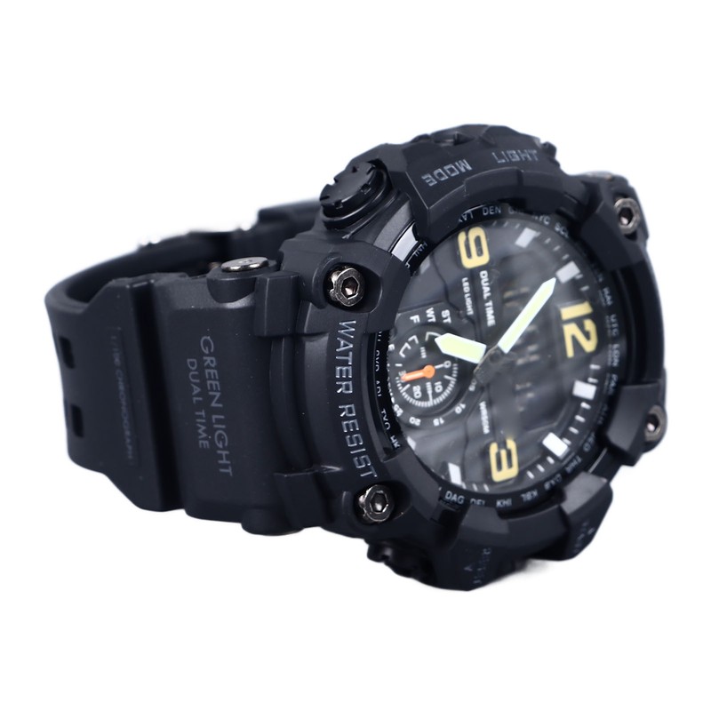 Men Digital Watch Waterproof Stopwatch Timing Date Display Alarm Clock
