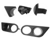 Pair of Front Bumper Fog Light Covers Trim 51112695256 Fit