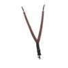 Nocona Belt Co. Men's Standard Bullet Concho Gallus Leather Suspenders,