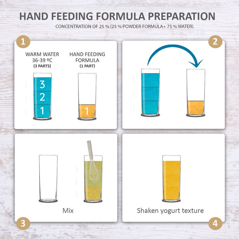 Psittacus High Energy Hand-Feeding Formula 2.2 lb | Diet for