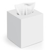 Tissue Box Cover, Square Modern Facial Acrylic Tissue Holder Napkin