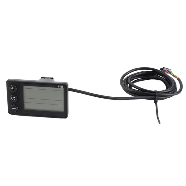 LCD Electric Bike Display Waterproof Bicycle Control Panel with ABS