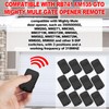 Kingdder 12 Pcs Gate Opener Remote Compatible with Mighty Mule