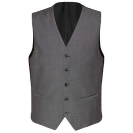 OLYMP Slim Tie Pure Silk Nano Effect Stripes Medium Blue, mid-blue