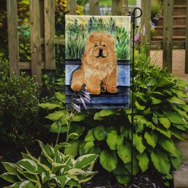 Caroline's Treasures SS7002GF Chow Chow Garden Flag Mailbox Flag Decorative Yard Flag Banner Outside Patio Artwork Yard Flower Beds, Garden Size, Multicolor