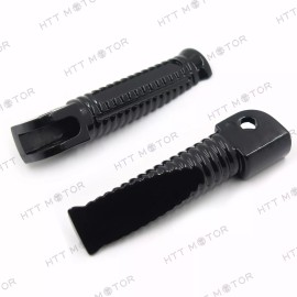 HONGK Front Foot pegs For Yamaha YZF 600R R6 R6S R1 FZ6 FZ Fazer XJR FJR 1300 Black