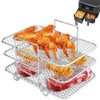 Wire Rack for Cooking, 3-Layers Air Fryer Rack, Cooking Rack,