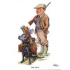 Bryn Parry Perfect Partner funny shooting and labrador Greeting Card