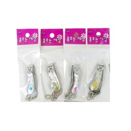 Owner Clan Cutie Ring Toe Nail Clipper 1p (approx. 2.2x5.5cm) Nail / 큐티 고리 발가락 손톱깎이 1p (약2.2x5.5cm) 네일