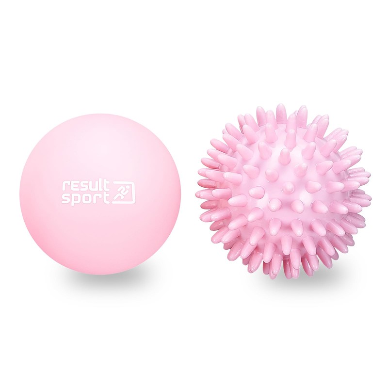 ResultSport Lacrosse & Hedgehog Ball Massage Ball Set, Plantar Fasciitis,