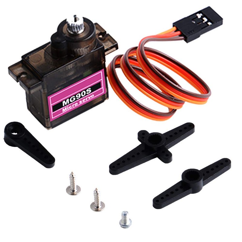 WINGONEER 10pcs MG90S ZOHD Metal Gear RC Micro Servo for