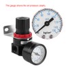 Haofy Air Pressure Regulator, G1/4 Pneumatic Regulator Adjustable Air Pressure