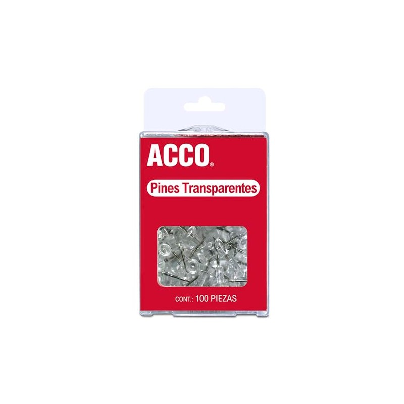 ACCO P1168 Chinchetas para Tablero de Corcho, 100 Pines