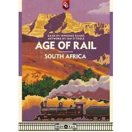 Capstone Games Age of Rail: South Africa, Strategy Board Game of Building Railroads, 60 Minute Play Time, 3 to 6 Players, Ages 14 and Up
