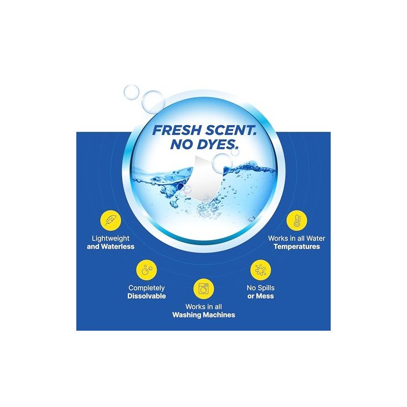 Carbona Hojas De Detergente Para Ropa - Aroma Fresco (1
