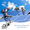 Pack of 8 Solar Panel Grounding Clips, Earth Clamp for