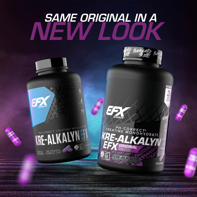 EFX Sports Kre-Alkalyn EFX | pH Correct Creatine Monohydrate Pill