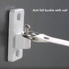 4.2m Thickened Retractable Clothesline Concealed Positioning Buckle Indoor Room Wall