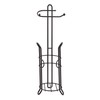 SunnyPoint Freestanding Toilet Paper Holder with Storage – Holds 3