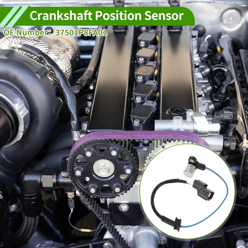 HOPESPANNER No.37501P8FA01 Crankshaft Position Sensor for Honda Odyssey 3.5 1999-2004