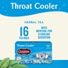 Celestial Seasonings Throat Cooler Herbal Tea, Caffeine Free, 16 Tea