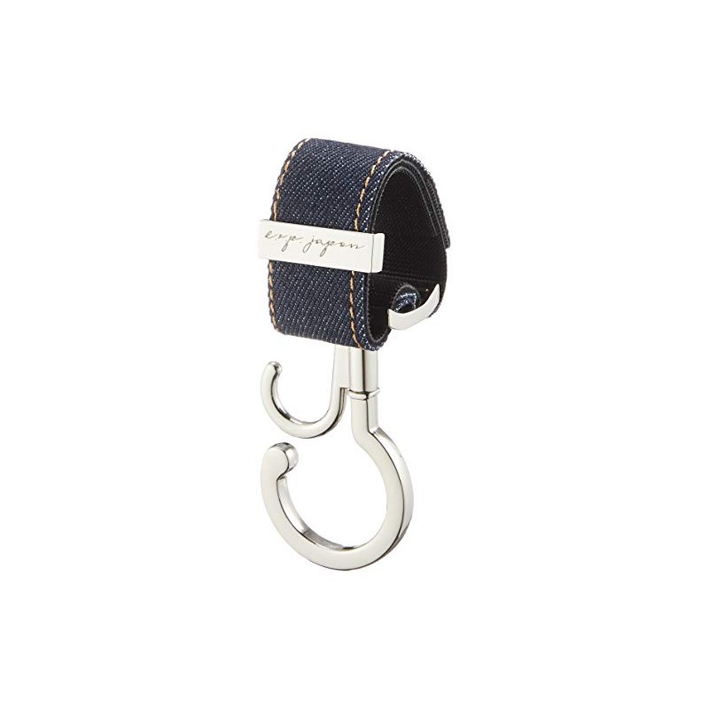 e.x.p.japon E-bgh03svS Baggy Hook, SV-Denim, 360° Rotation, Double Hook, Stroller
