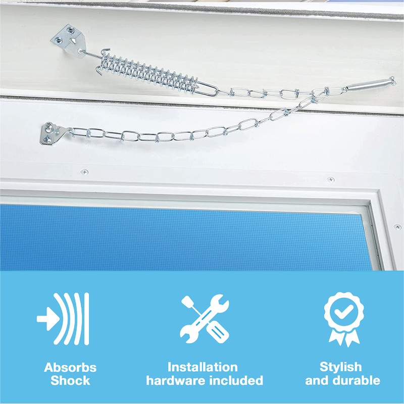 Wright Products - Steel Screen and Storm Door Chain Stop