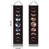 2 Pieces Moon Wall Hanging Tapestries Moon Phase Art Tapestry
